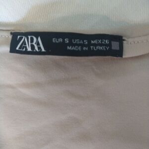 Zara Soft Beige Blouse
